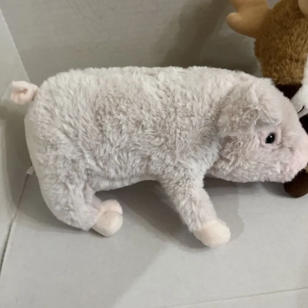 2 Debi Lilly Plush Declan The Deer And Penny The Pig Stuffed Animal